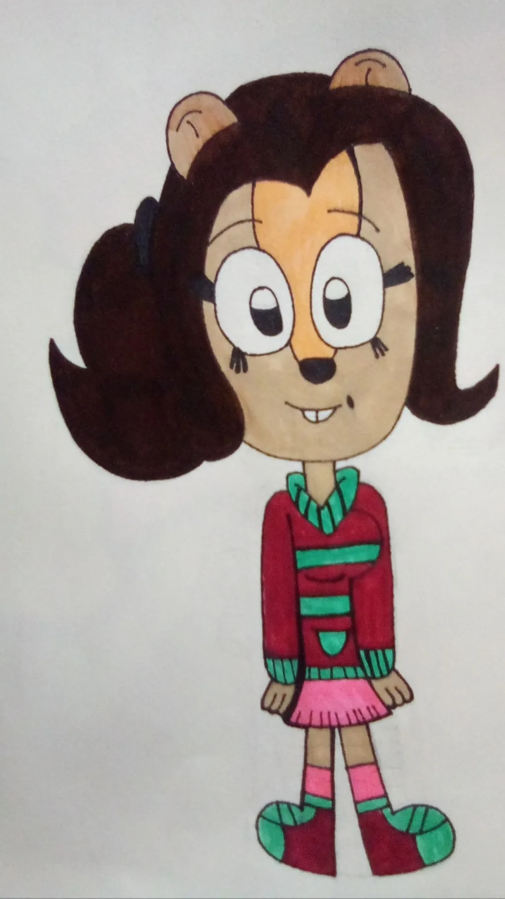 ai character: Glimmer background