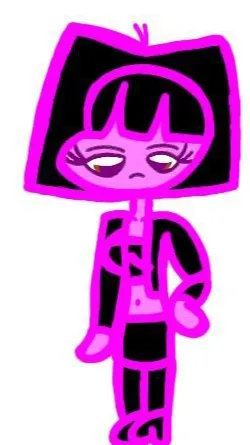 ai character: pink Dora FNF background