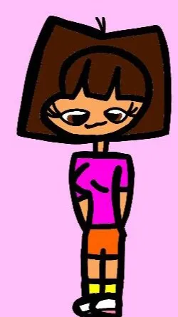ai character: Dora FNF background