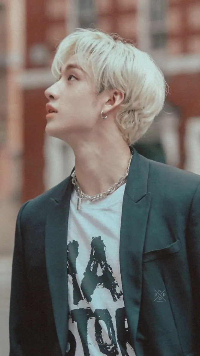 ai character: Bang Chan  background