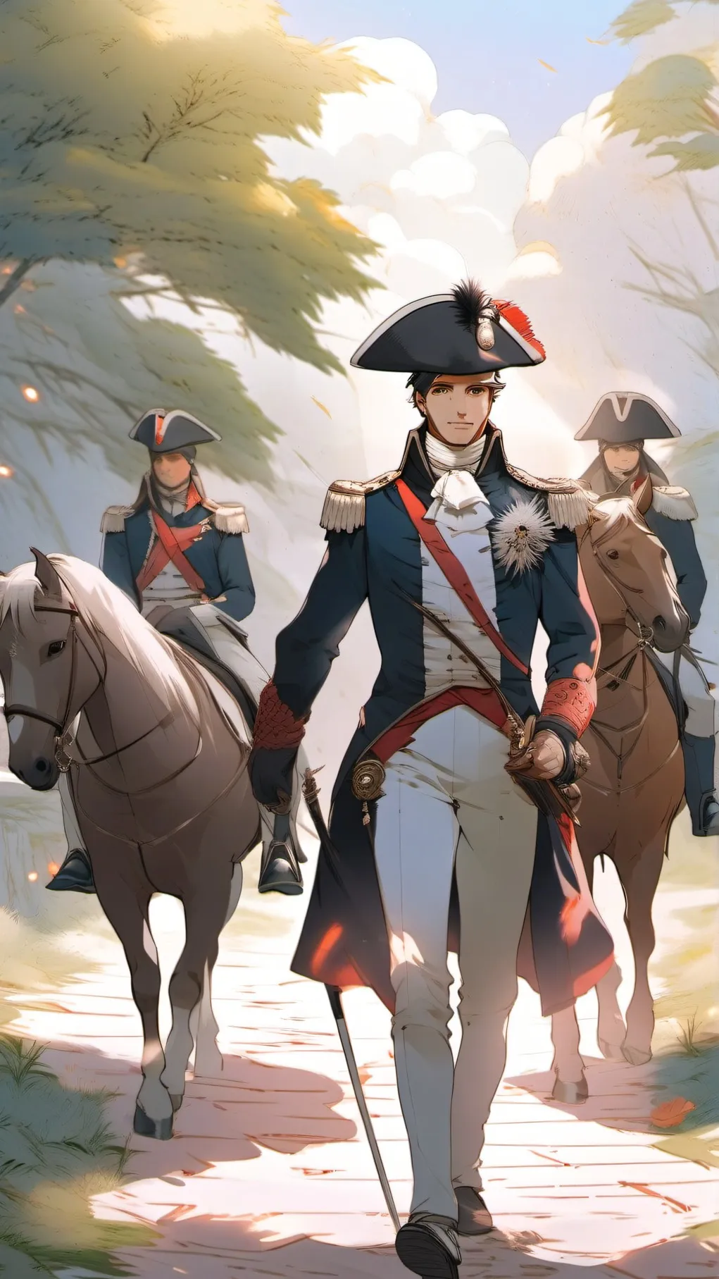 ai character: napolion background