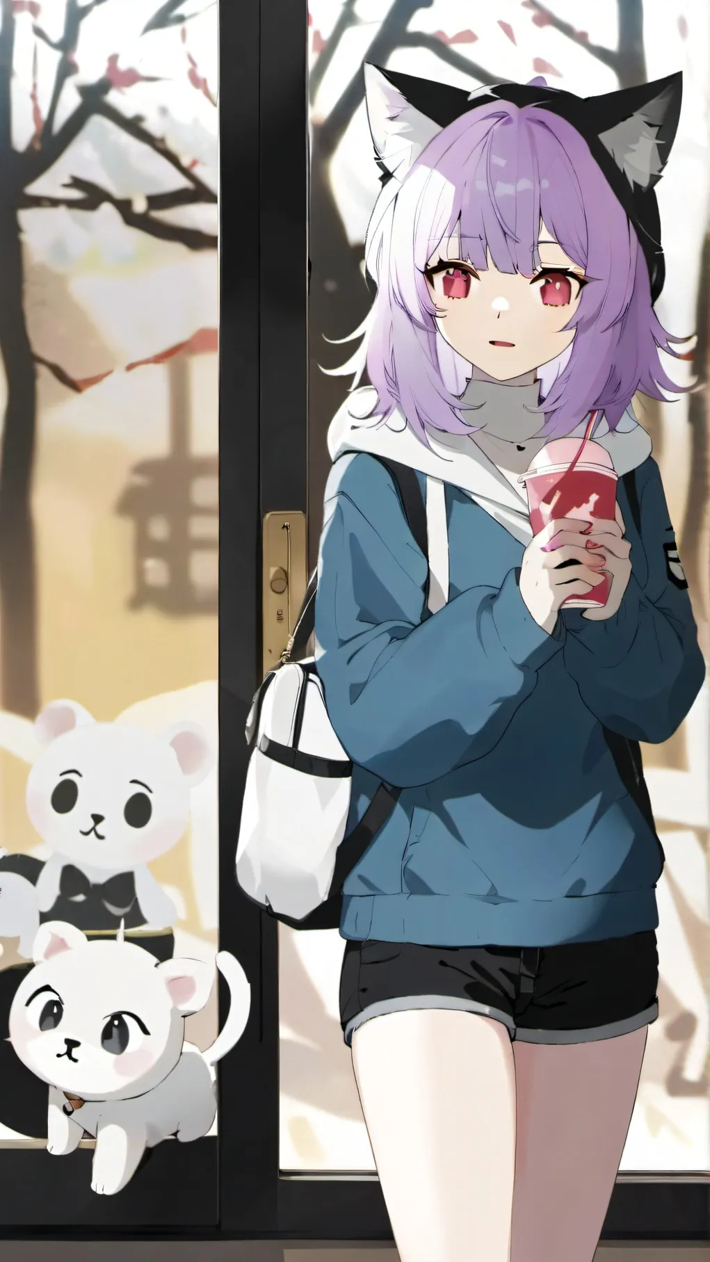 ai character: void sprunki (ph2) background