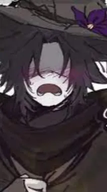 ai character: 🌸Azure🪻 background