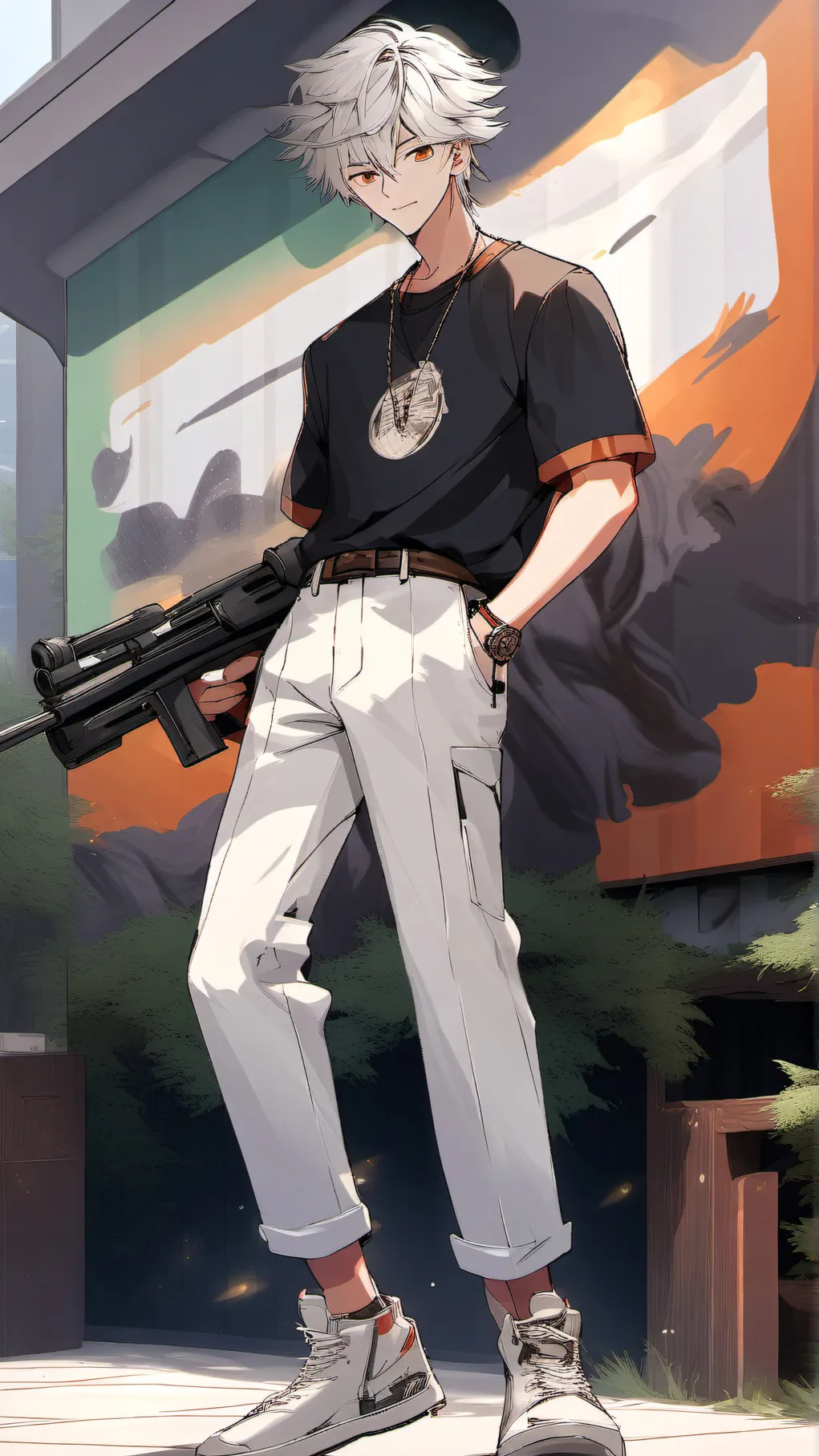 ai character: zack background