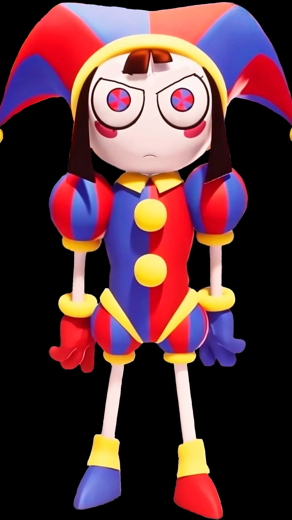 ai character: pomni background