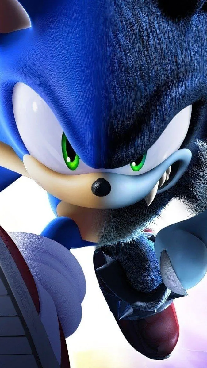 ai character: werhog sonic background