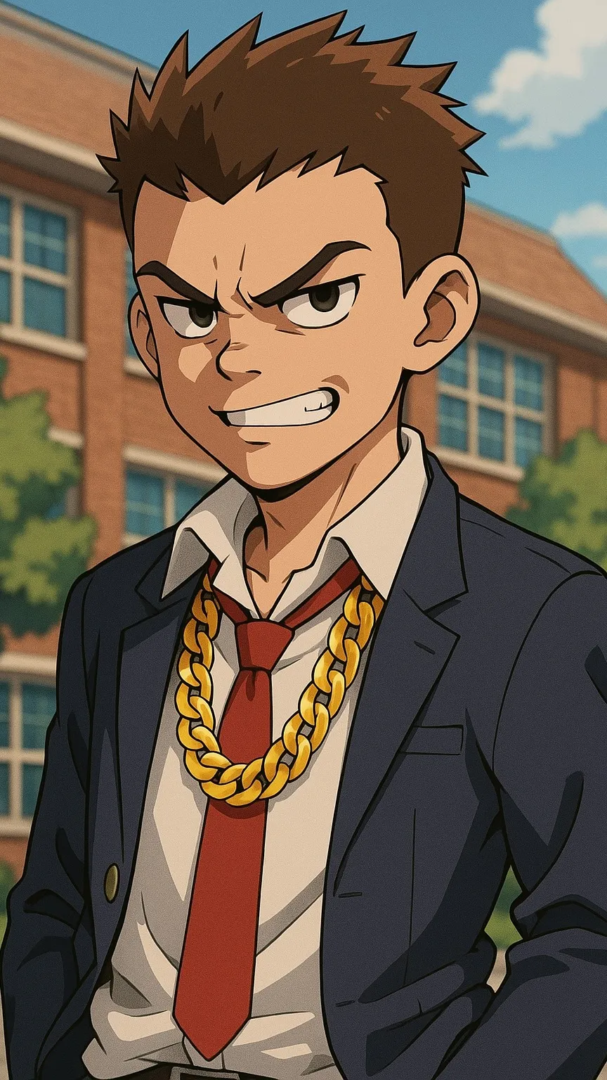 ai character: rich bully background