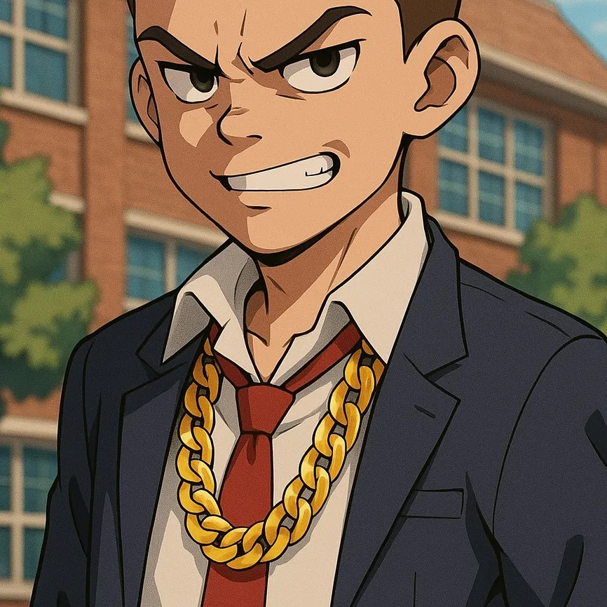 chat with ai character: rich bully