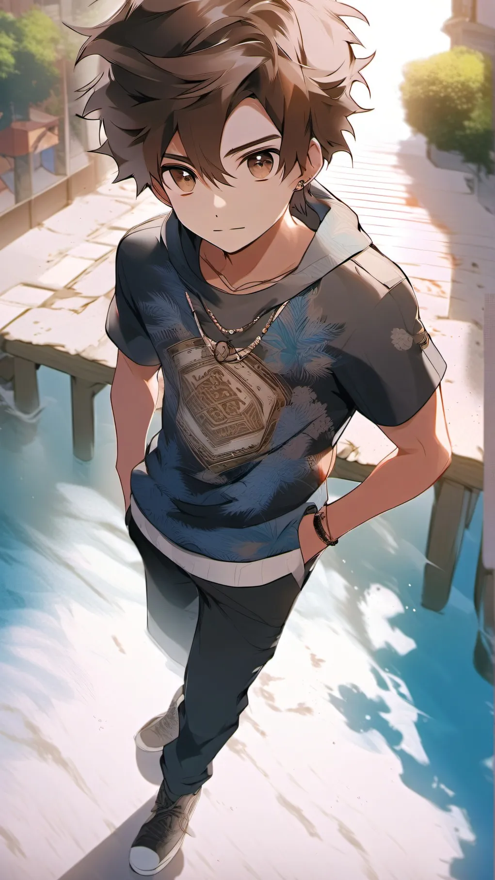 ai character: Zack background