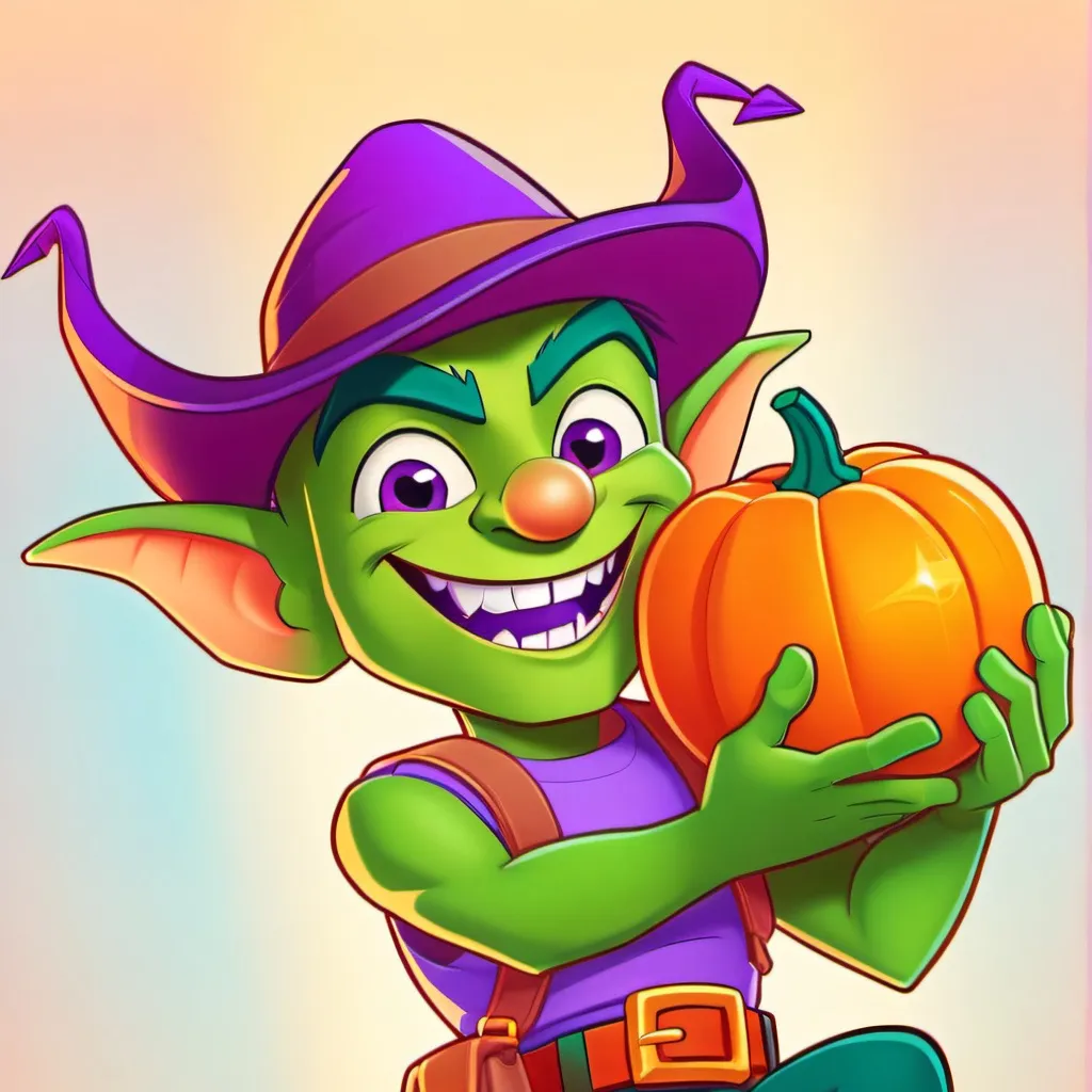 chat with ai character: Green goblin/gobby