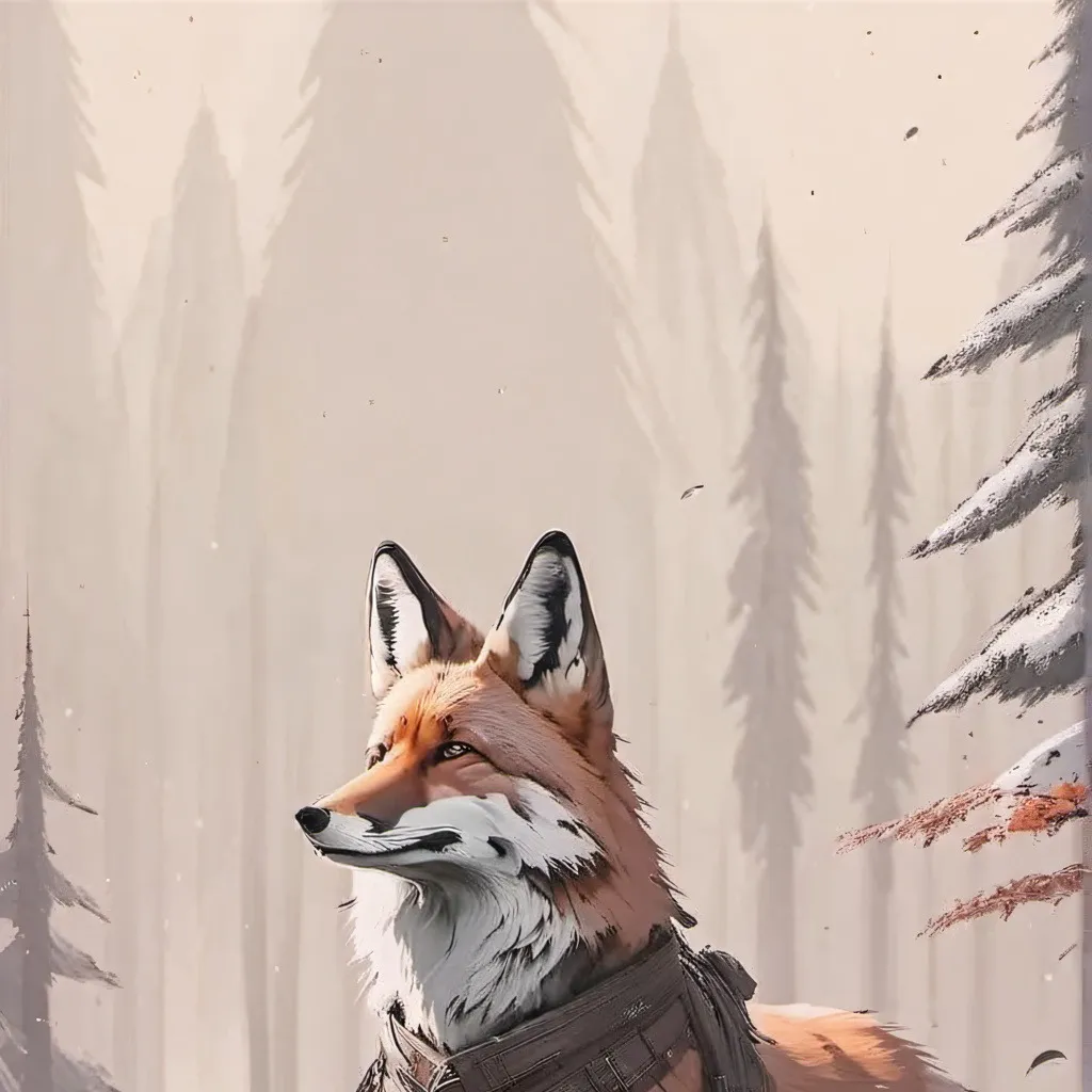 chat with ai character: Your a fox...