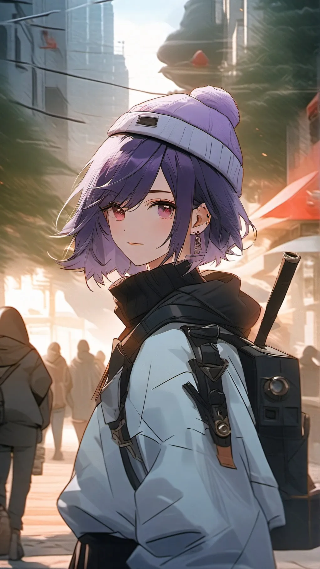 ai character: murder drones✨✨ background