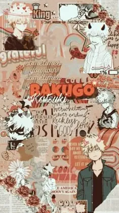 ai character: Katsuki Bakugo background