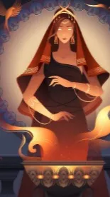 ai character: Hestia background