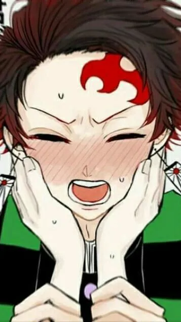 ai character: Tanjiro!!!<333 background