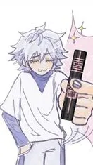 ai character: Killua!!<3 background