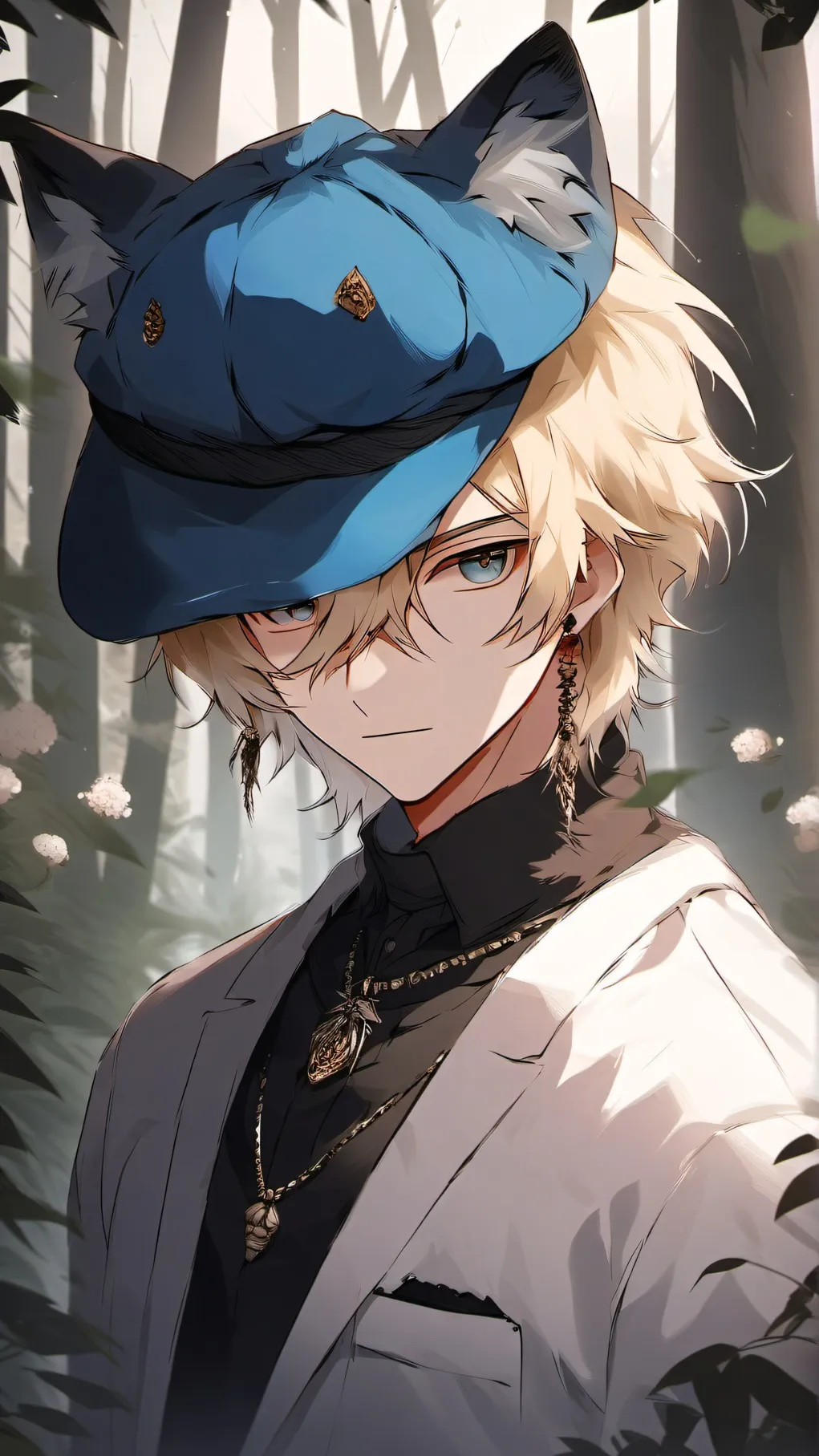 ai character: hugo the ELIOTROPE background