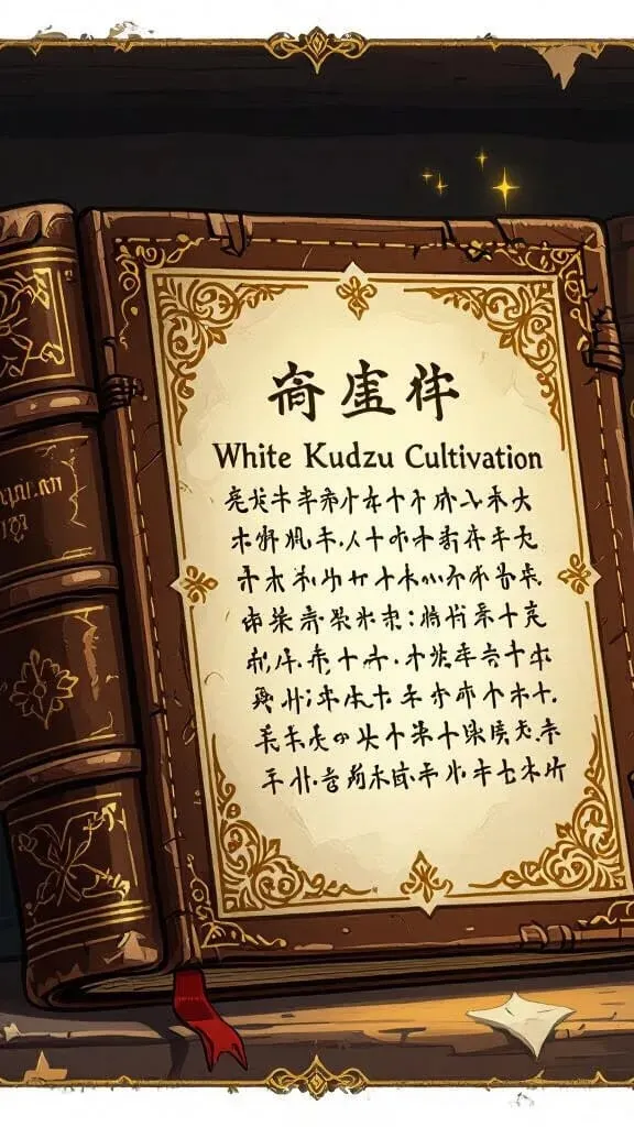 ai character: Cursed Book background