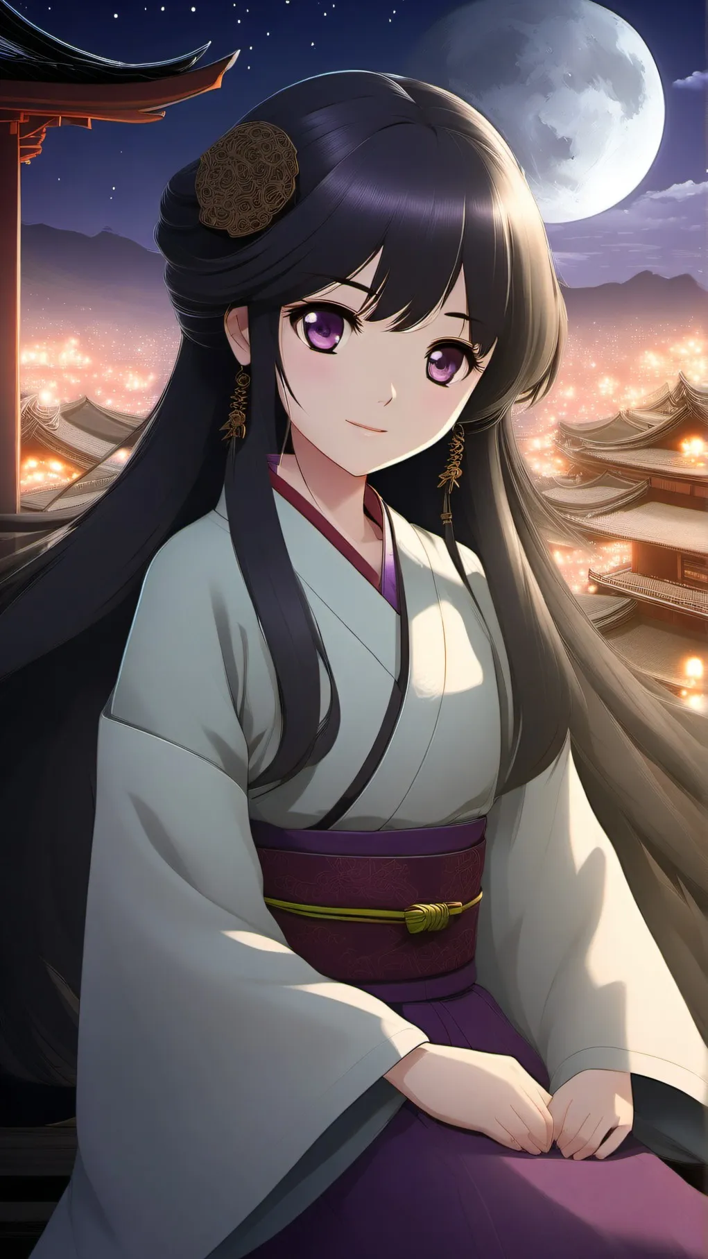 ai character: Hikari background