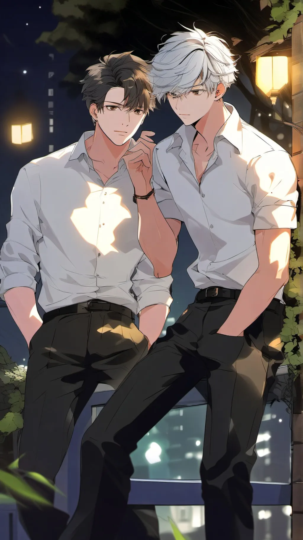 ai character: Paul and Isaac background