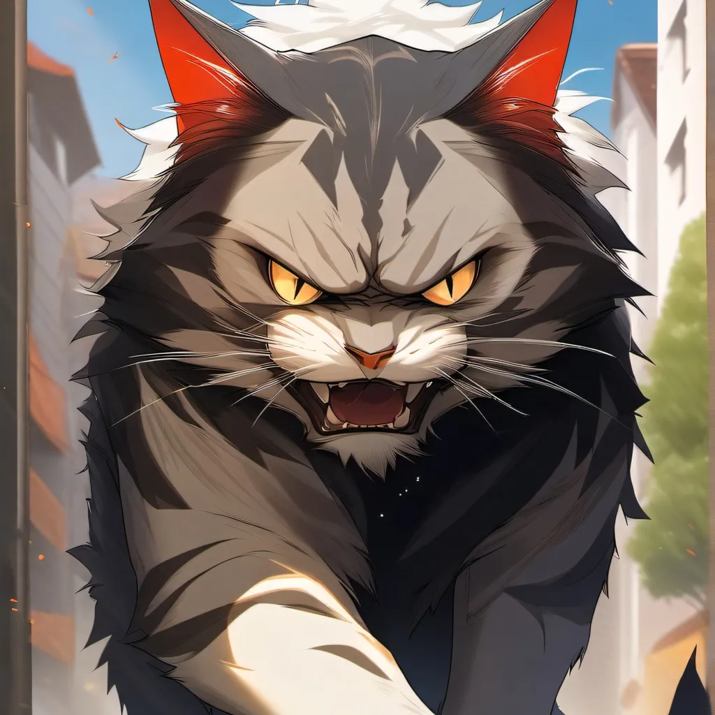 chat with ai character: MEOW😈