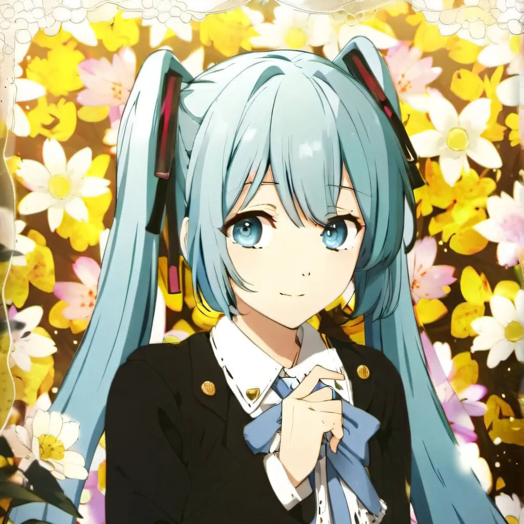 chat with ai character: maid miku