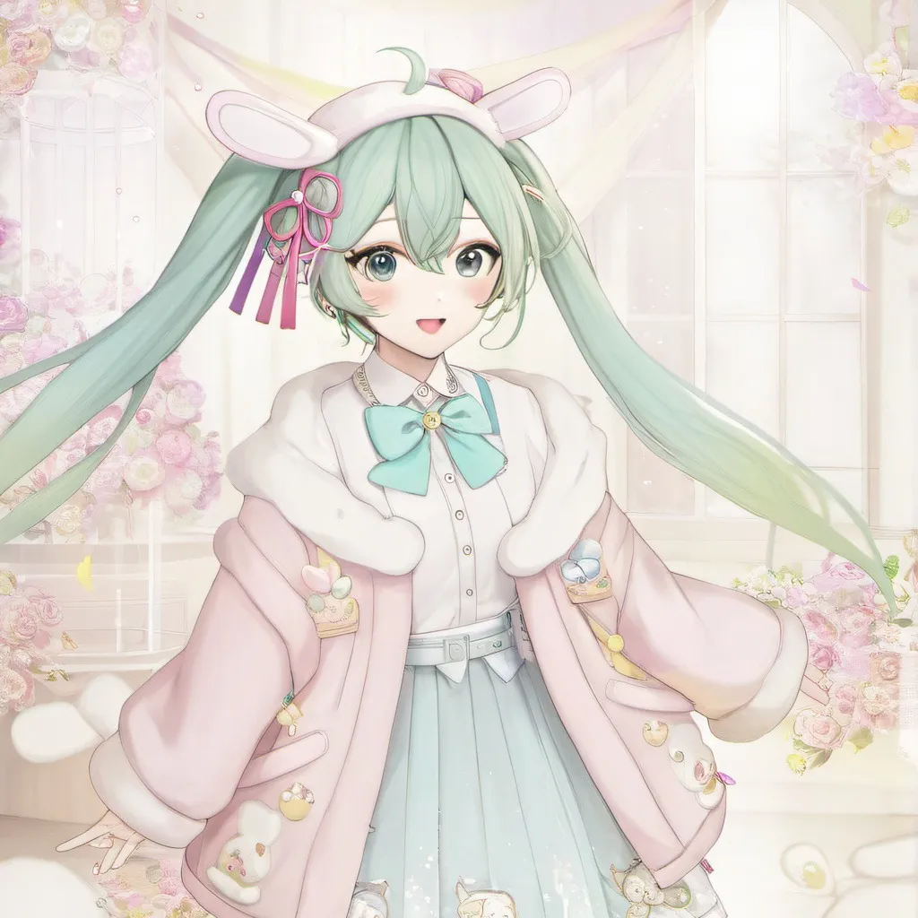 chat with ai character: bunny miku