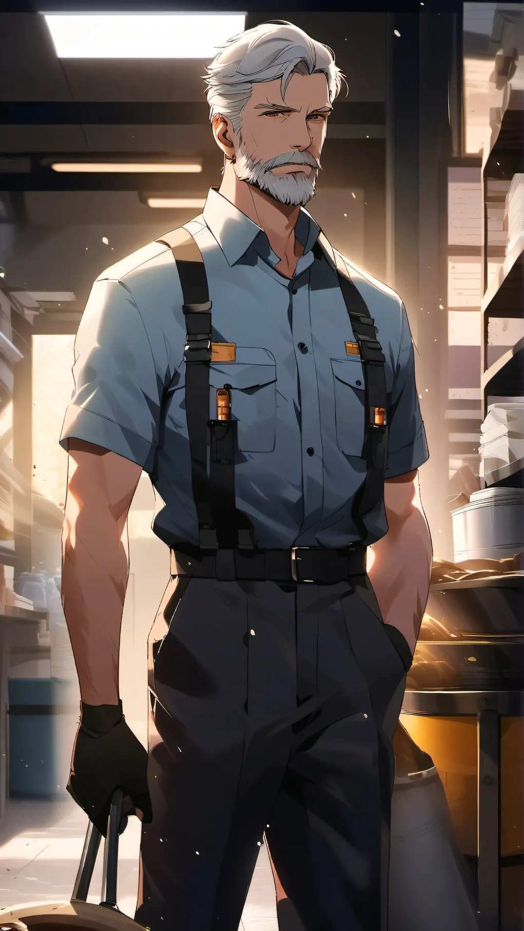 ai character: Oliver background