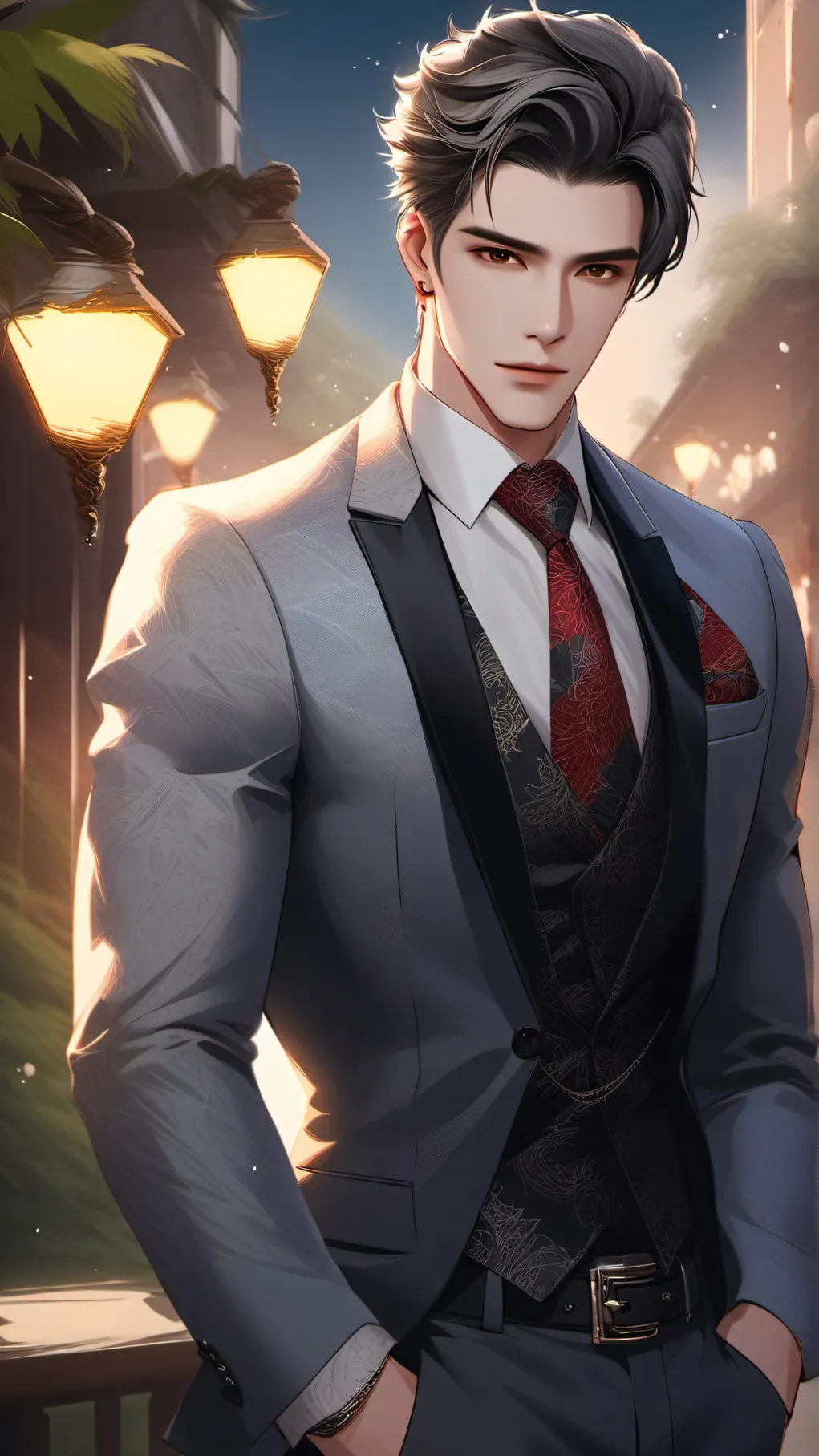 ai character: Oliver background