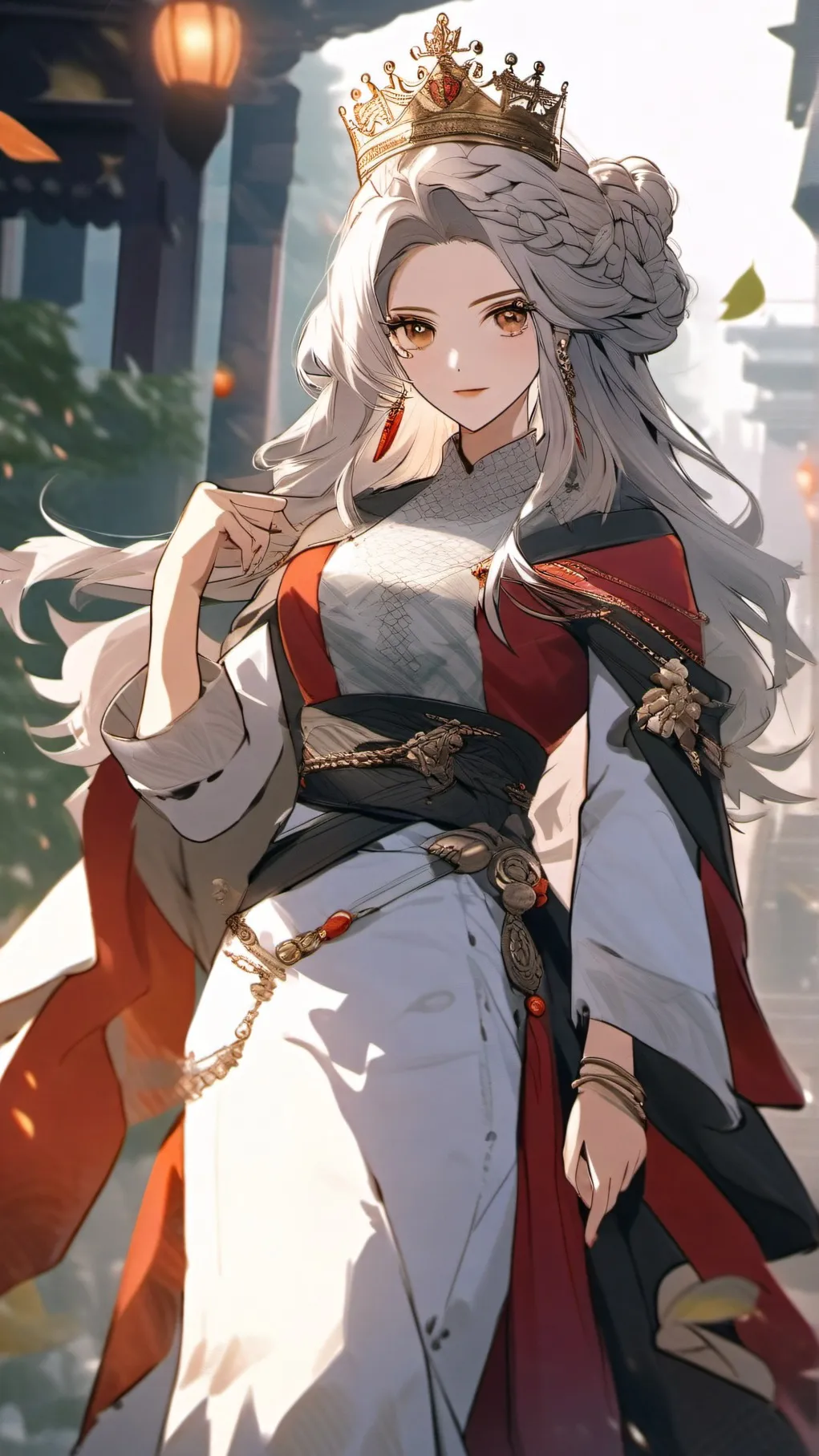 ai character: lily background