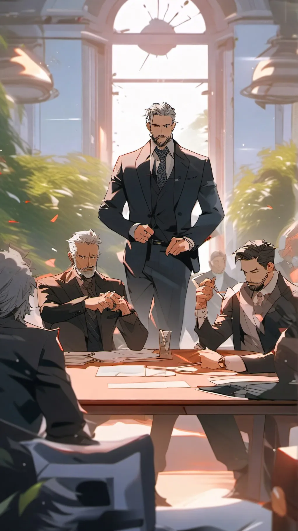 ai character: Oliver background