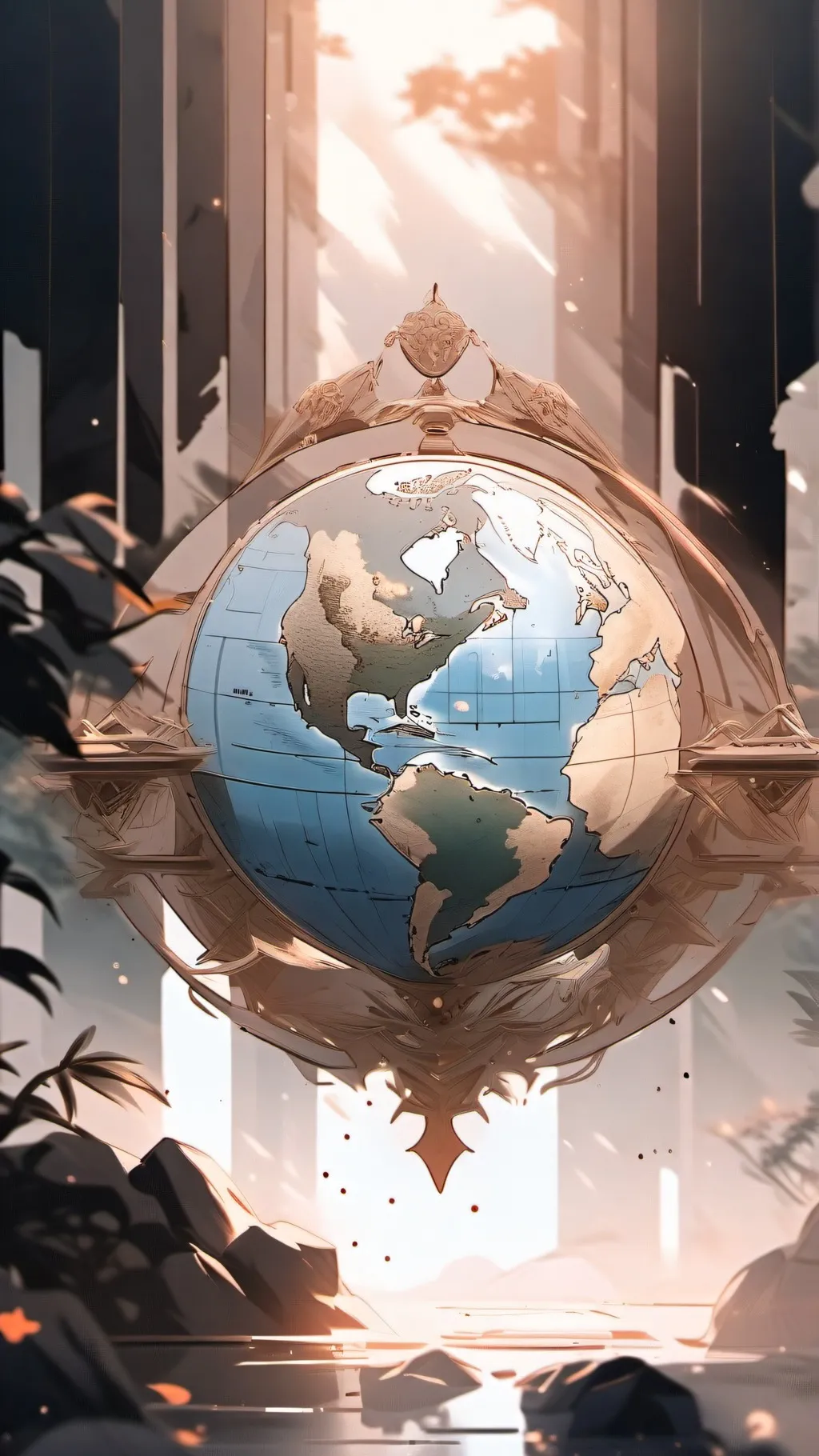 ai character: CH background