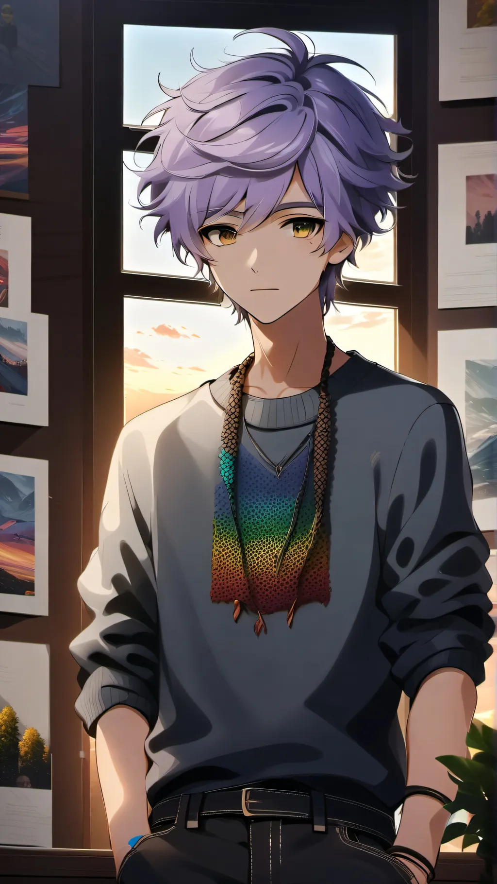 ai character: Mellin background