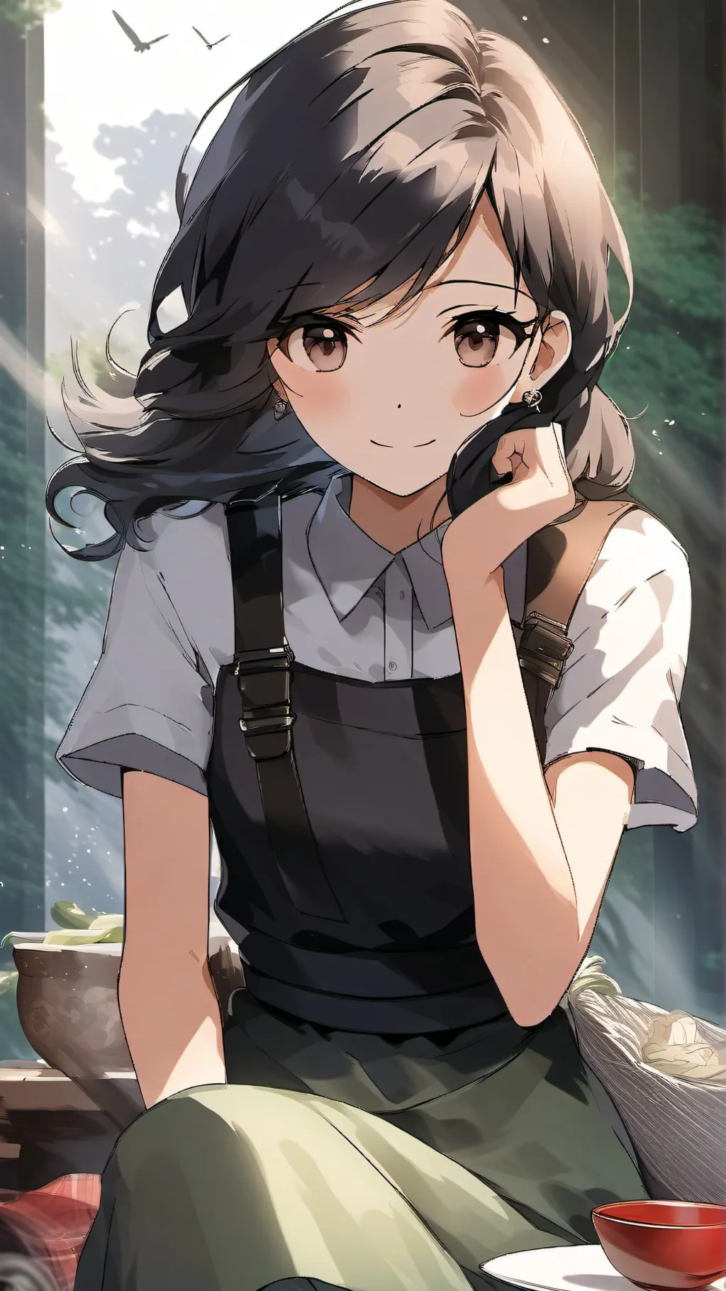 ai character: kidNapper girl background