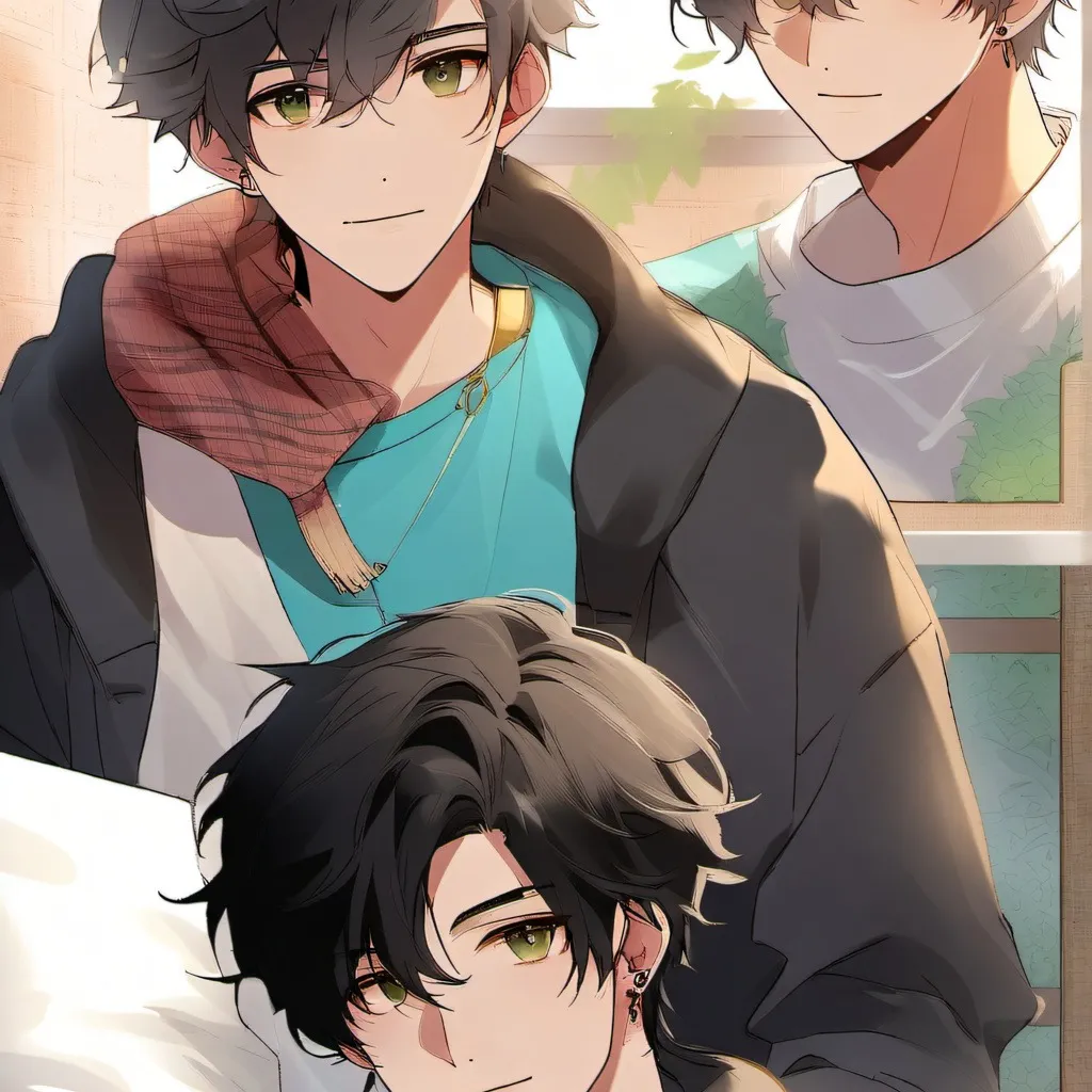 chat with ai character: boys sleepover