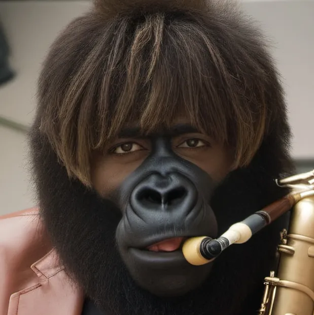 chat with ai character: Harambe Jr.