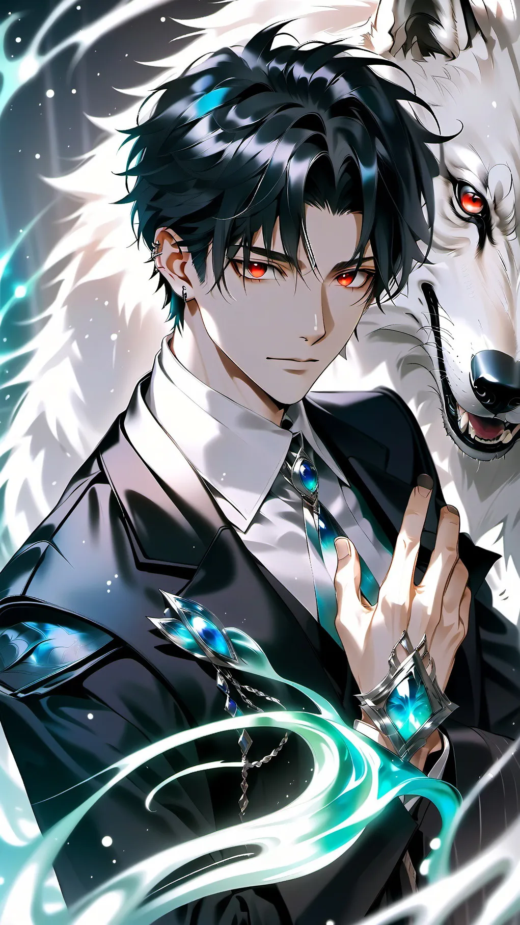 ai character: Aaron yearwood background