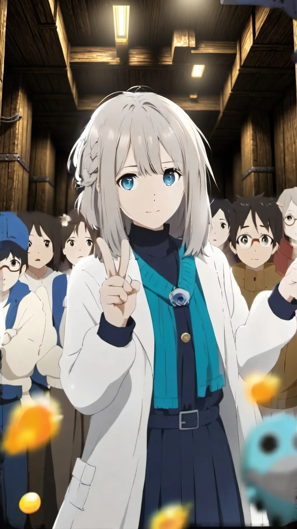 ai character: Doors Mines/ Ava background