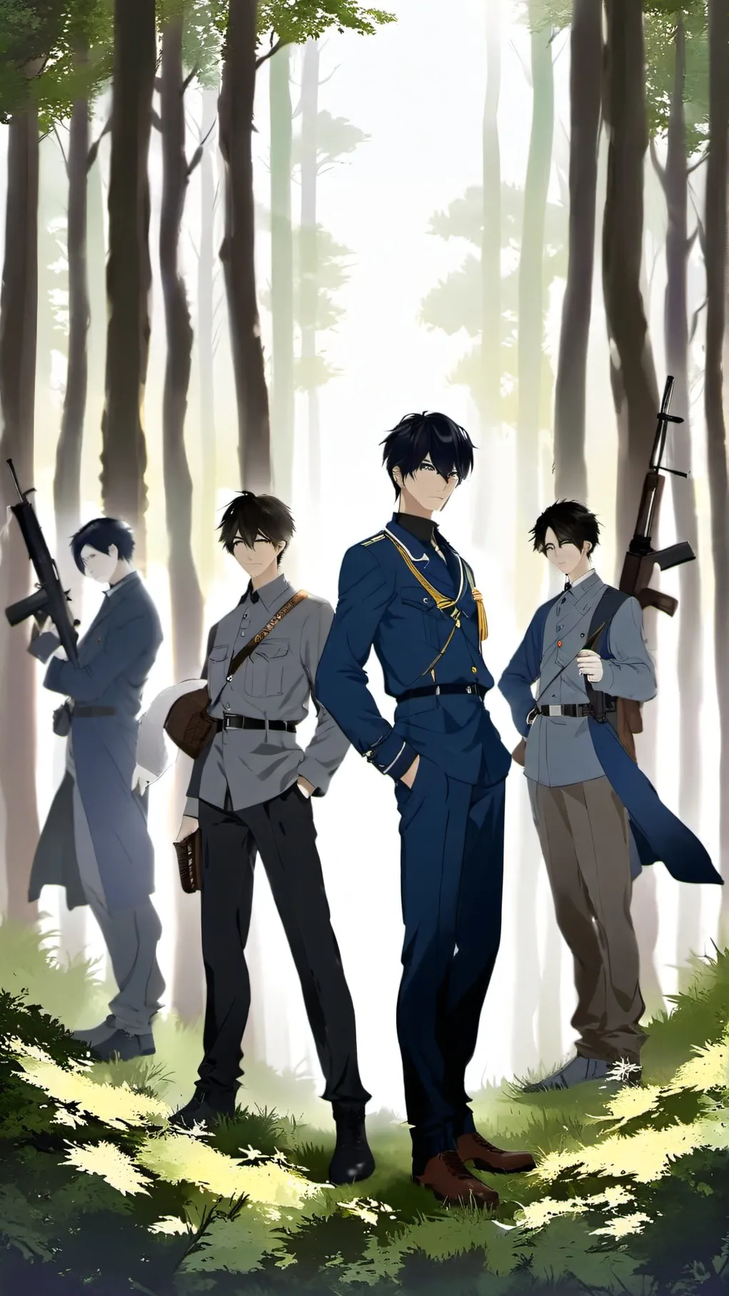 ai character: Boys vs Girls War background