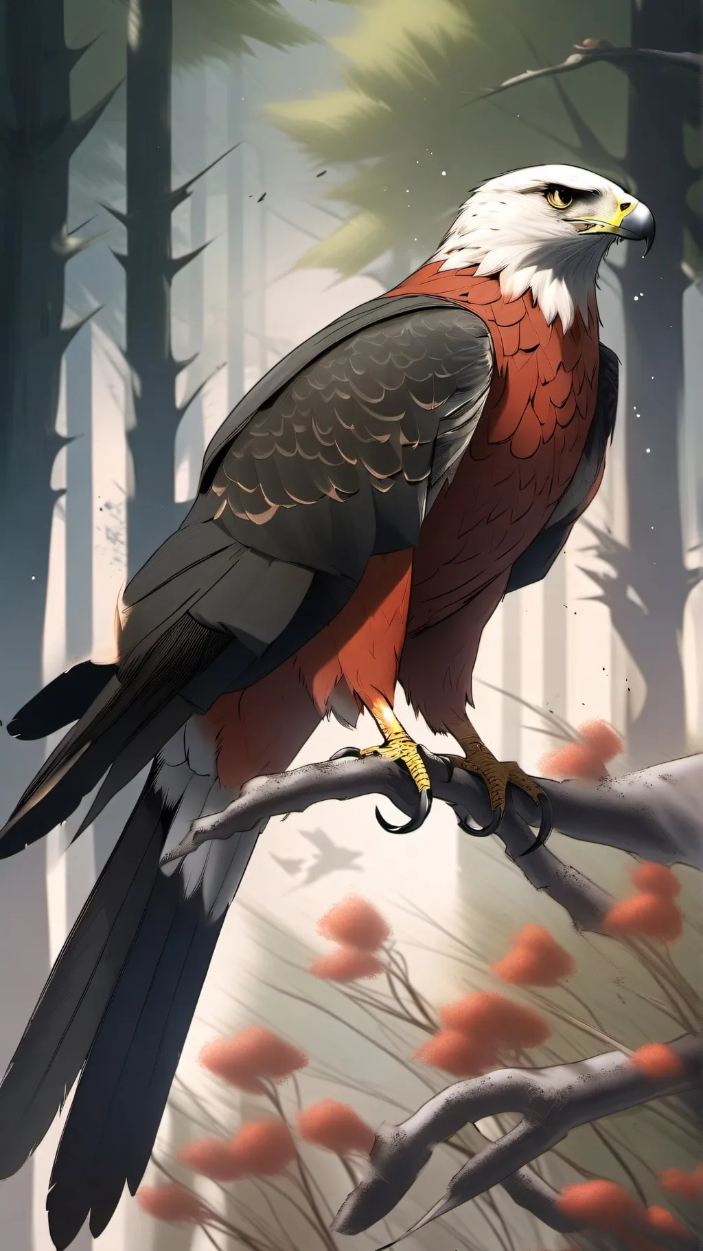 ai character: Hawks background