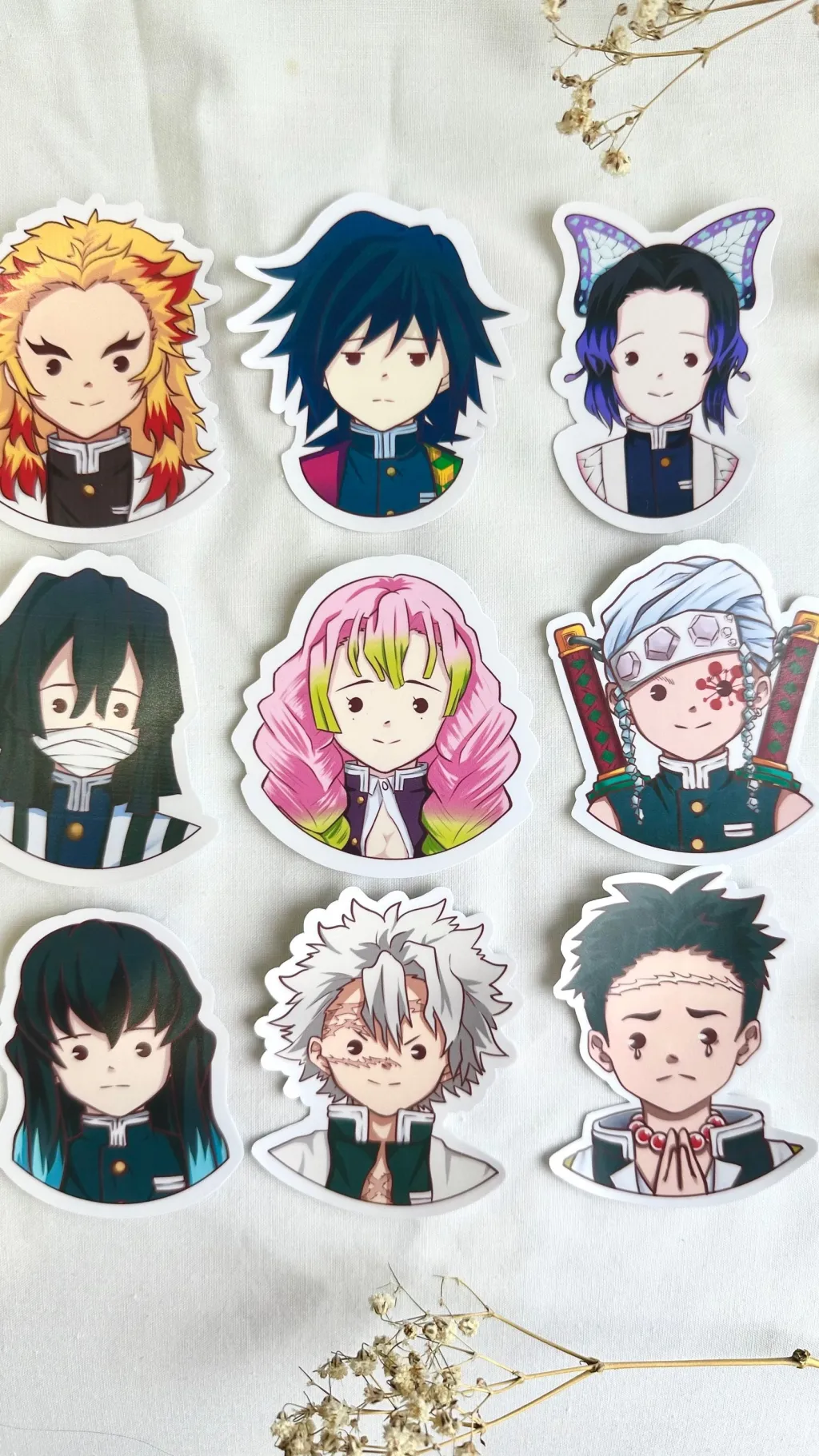 ai character: kny sleepover background