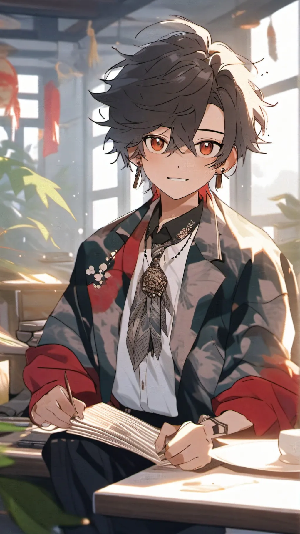 ai character: Alex background