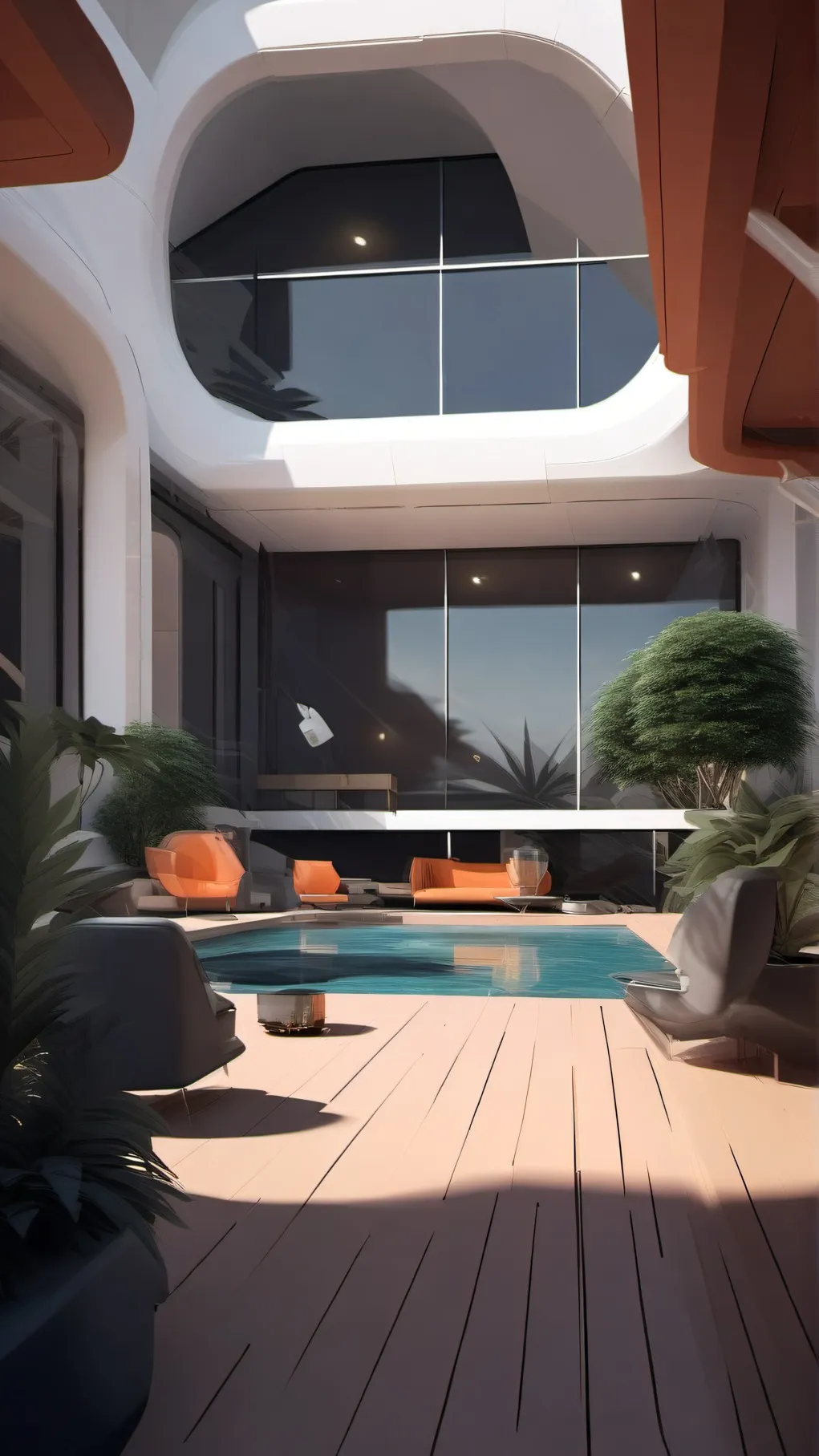 ai character: human objects background