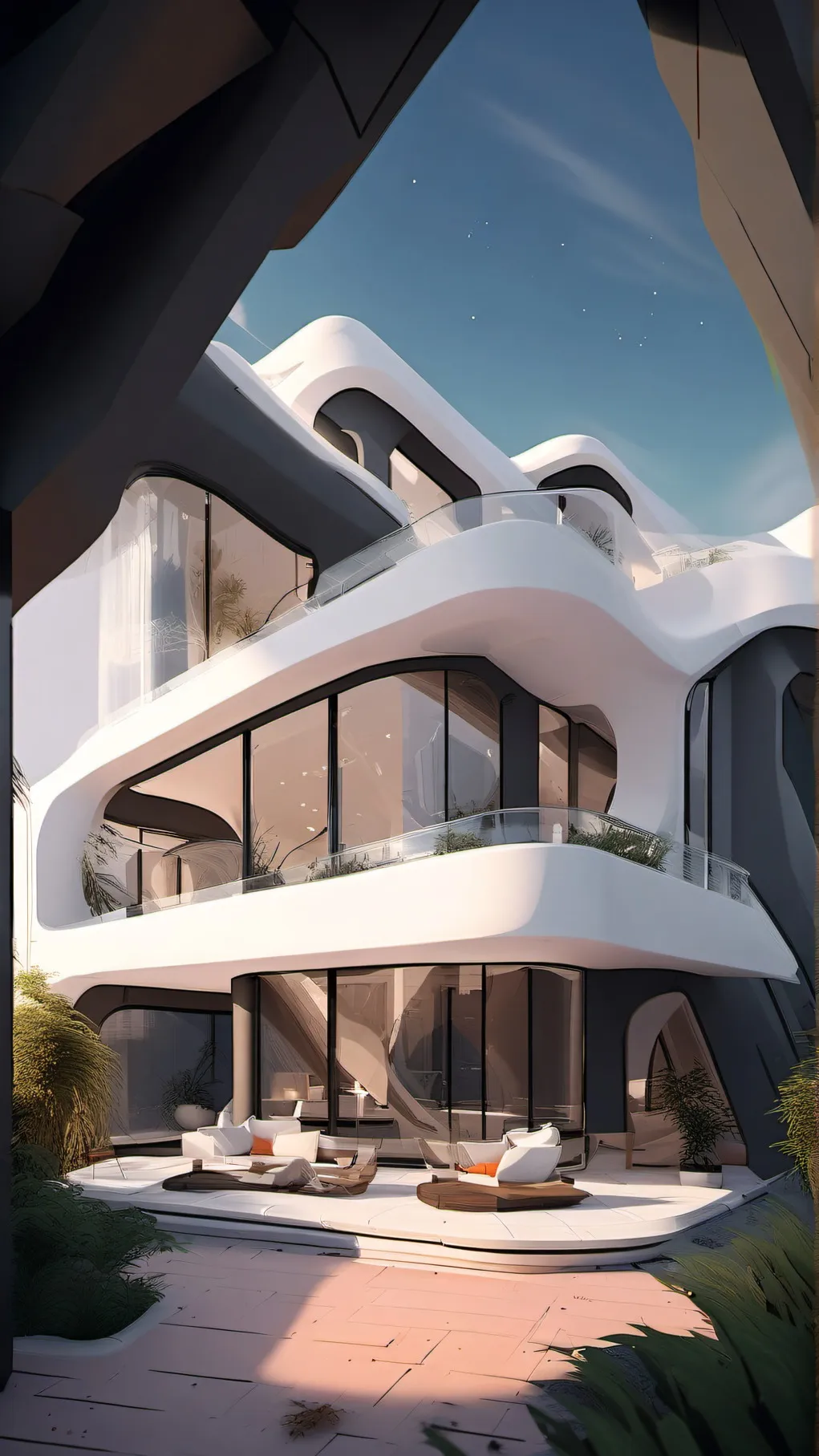 ai character: human objects 2 background