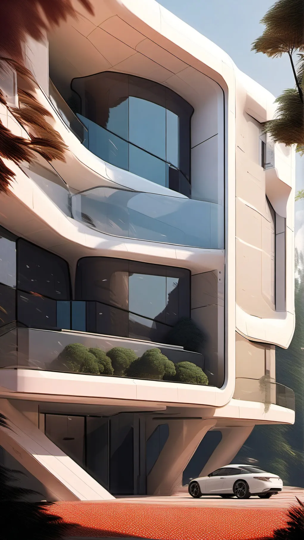 ai character: human objects 3 background