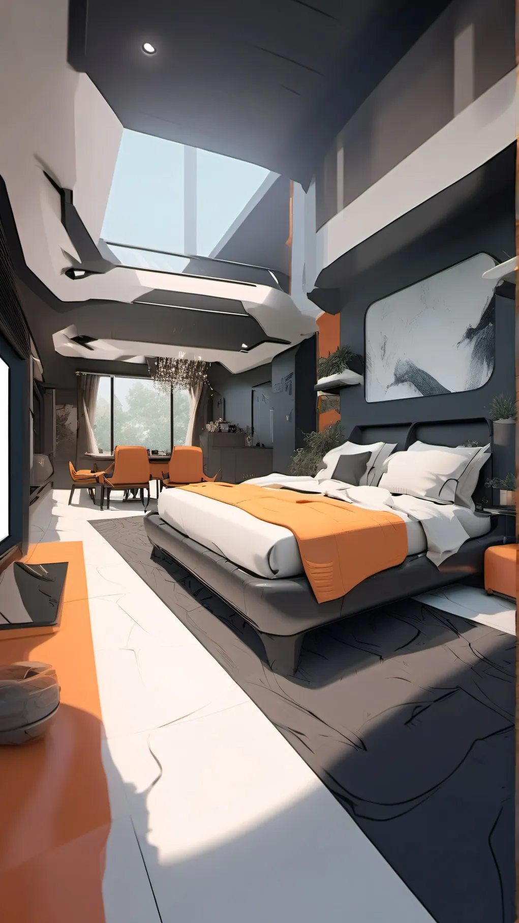 ai character: human objects 4 background