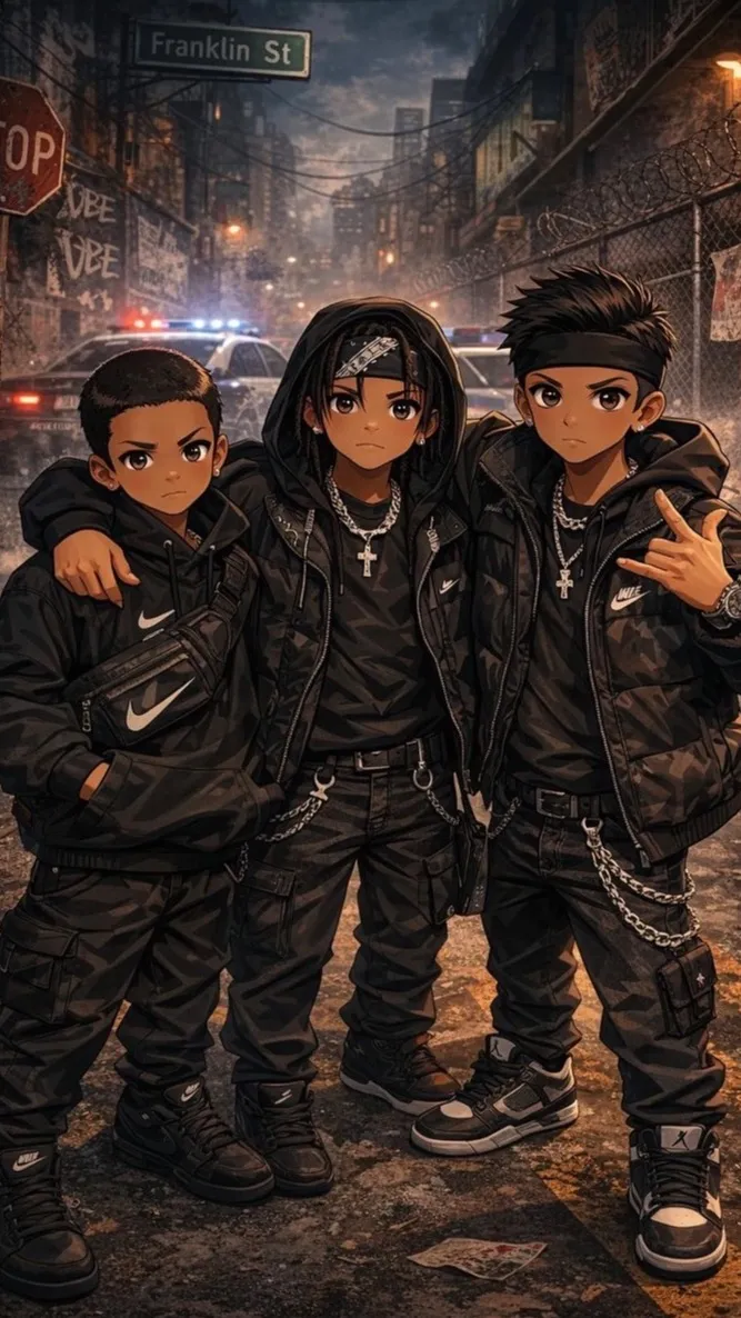 ai character: PALMORE BROTHERZ background