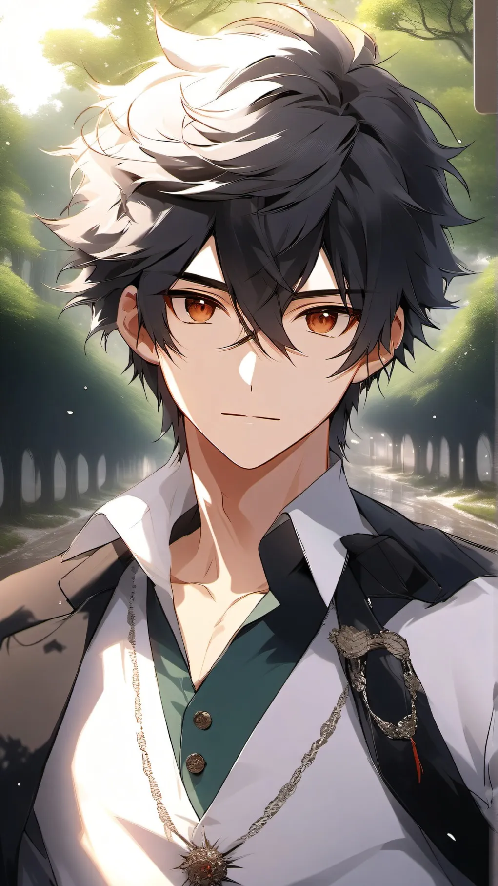 ai character: Handsome Alex background