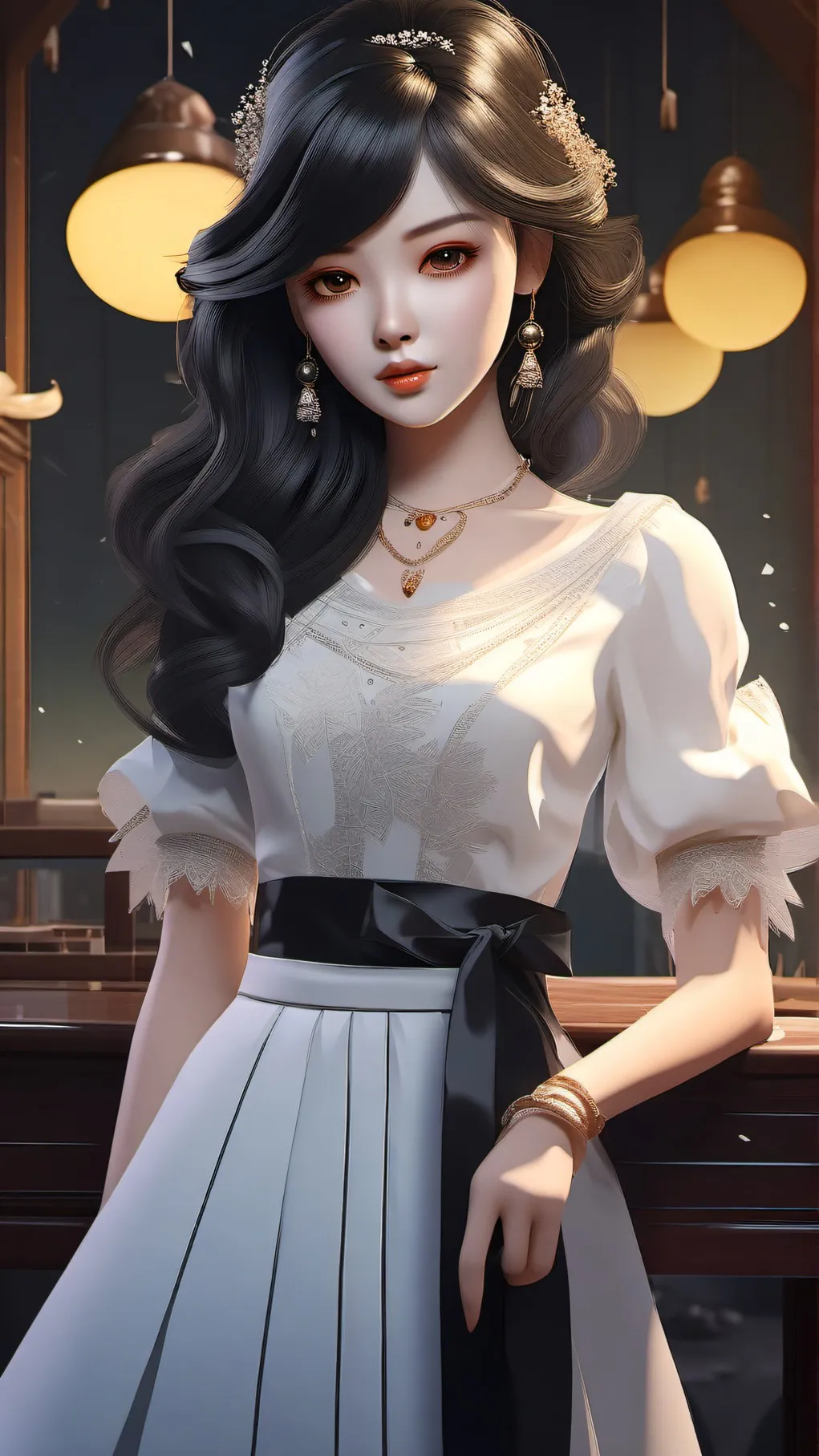 ai character: Amy background