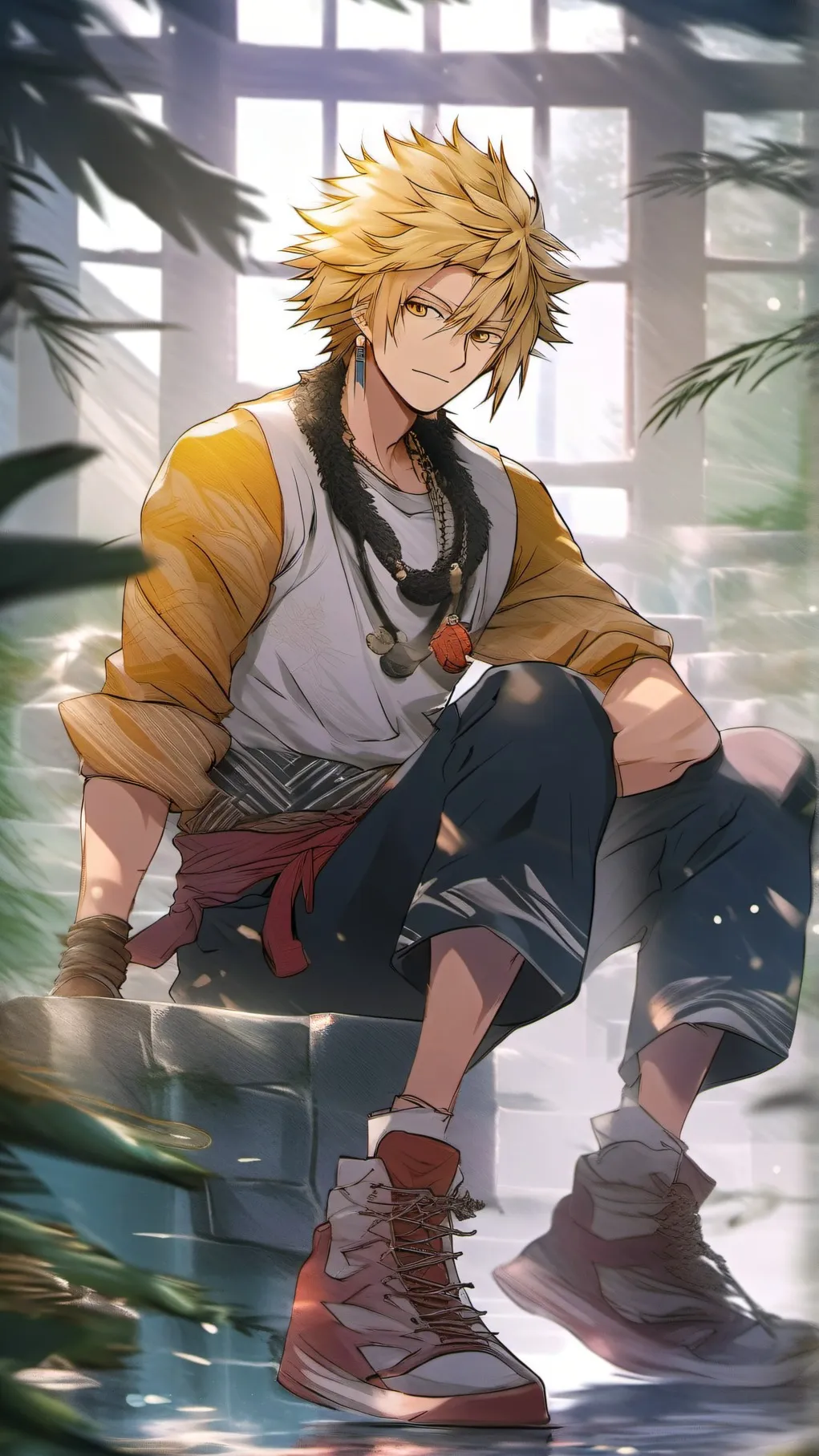 ai character: Pokemon lover background